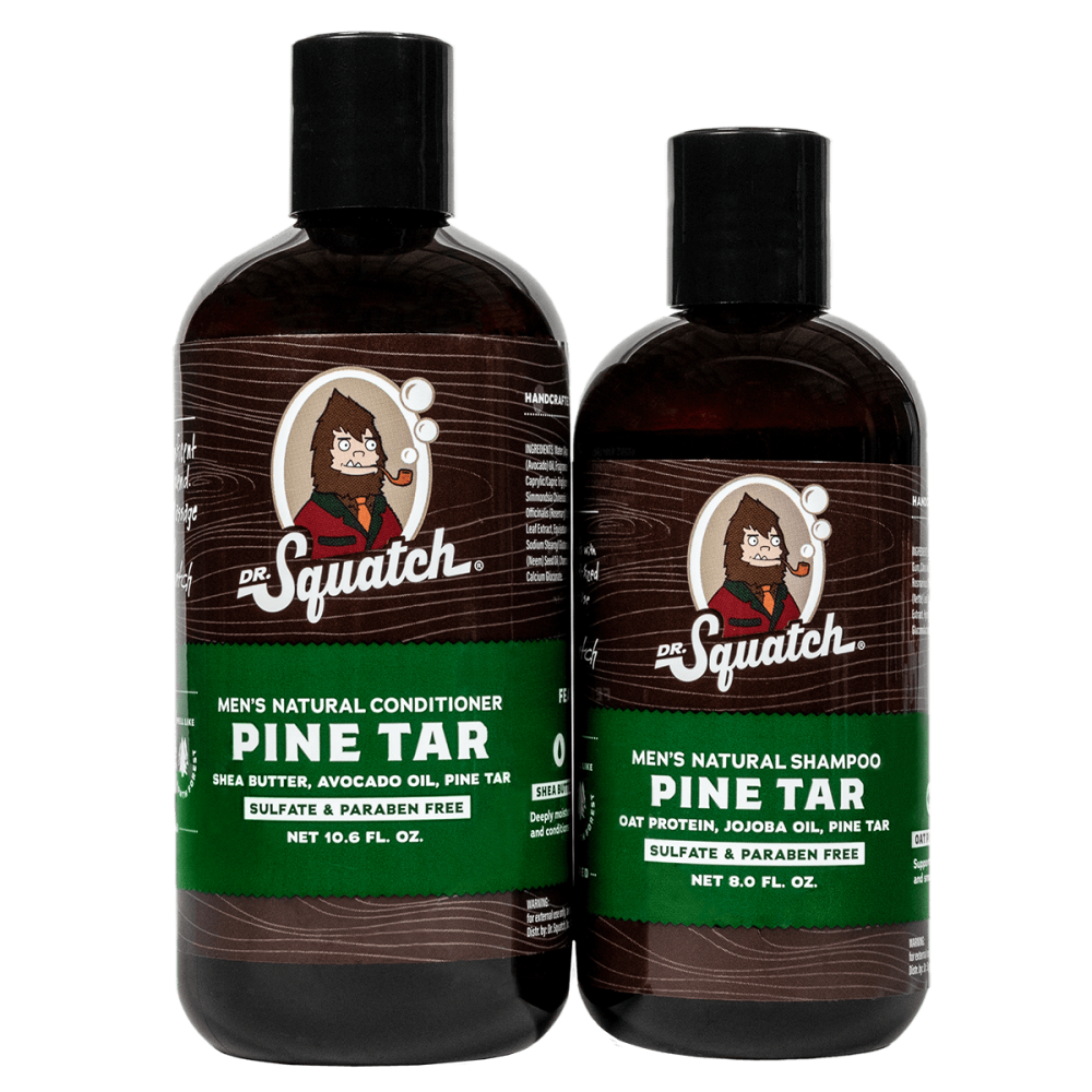 Pine Tar Hair Care Kit