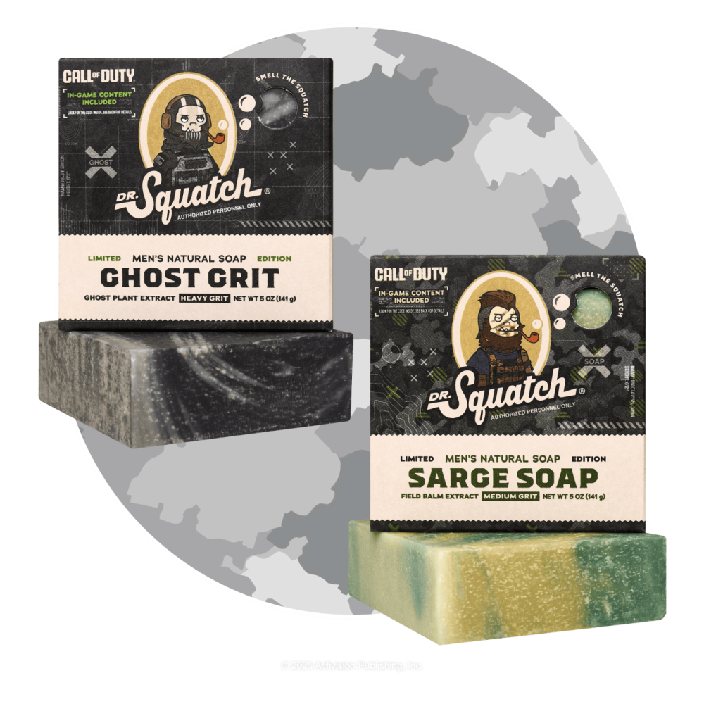 Ghost Grit & Sarge Soap 2-Pack