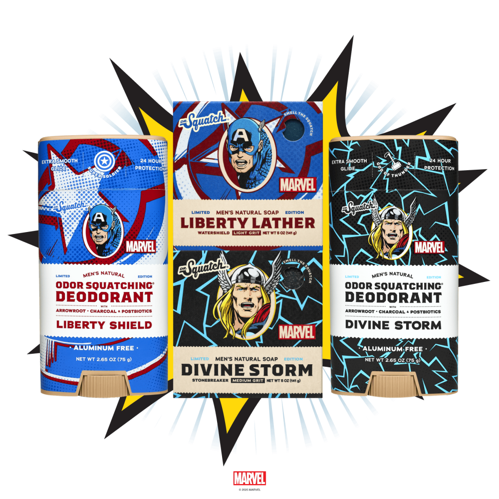 Avengers Soap & Deodorant Set